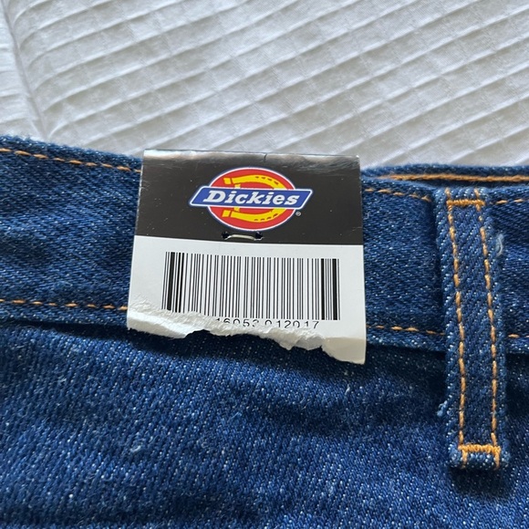 Dickies Men's Straight Jeans - Dark Blue - Picture 6 of 9